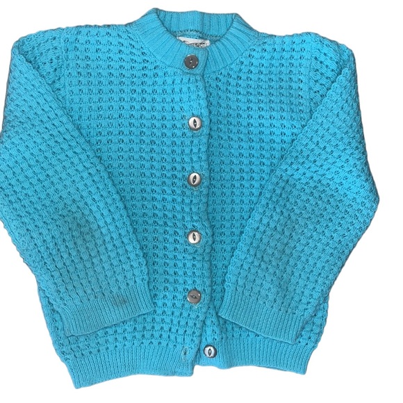 Vintage 70s Girls Cardigan Sweaters - Picture 5 of 10